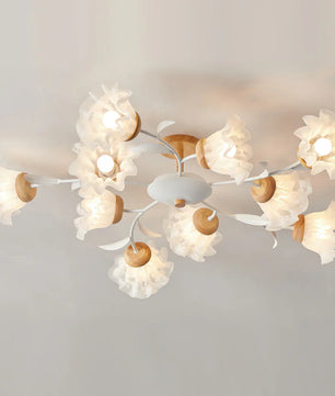 Canister Flower Ceiling Lamp