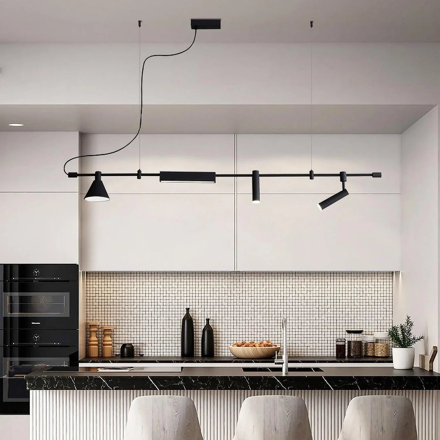 مصباح LED معلق أفقي خطي