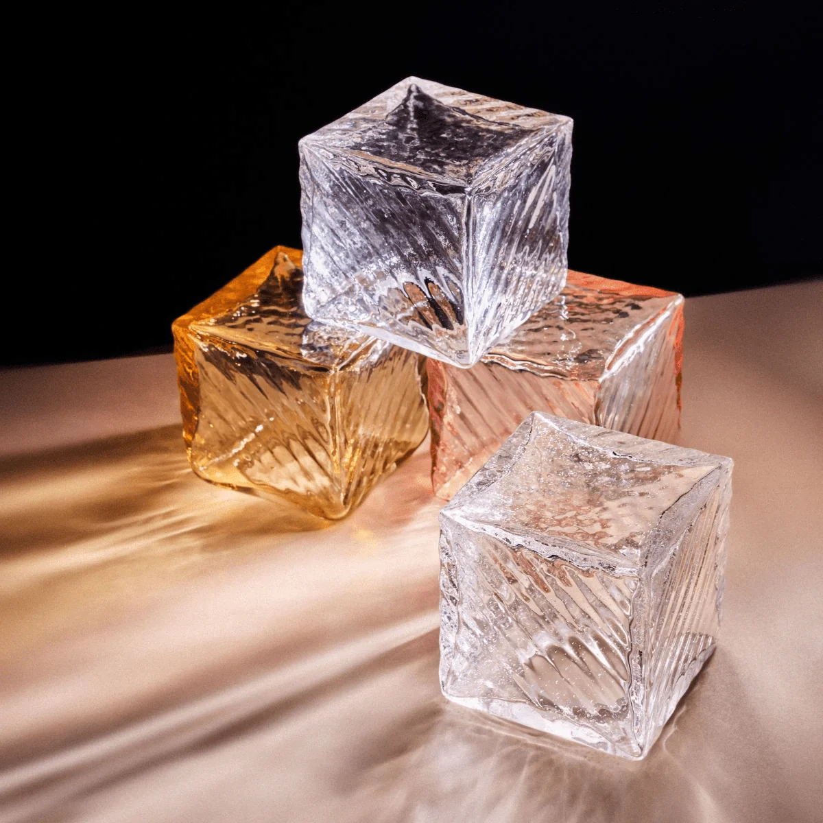 Square Multi Crystal Light Pendant Chandelier