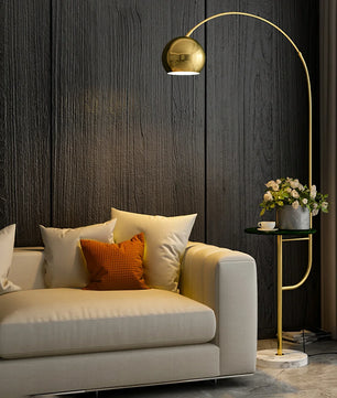 Arco Drawer Floor Lamp