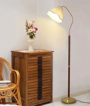 Florentine Fabric Floor Lamp