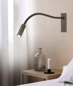 إضاءة حائط LED لغرفة النوم بتصميم آرت ديكو