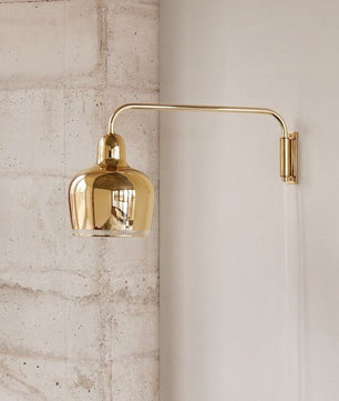 A330S Golden Bell Wall Light