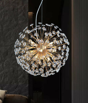 Crystal Dandelion Chandelier