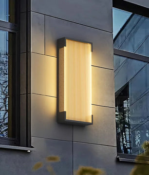 Rectangular Outdoor Wall Light