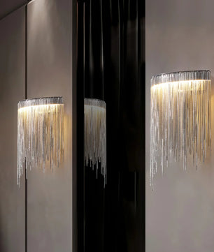 Cadena Tassel Wall Lamp