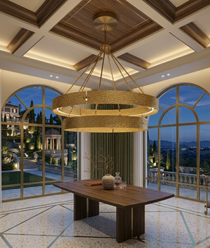 Aurelian Halo Chandelier