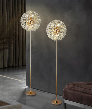 Crystal Dandelion Floor Lamp