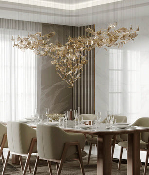 Fluttering Leaves Chandelier