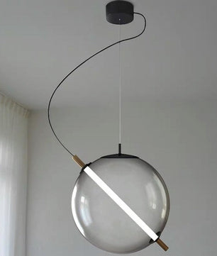 مصباح متدلي زجاجي LED من تيرازا مارتيني
