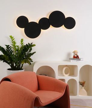 Art Fluorescent Wall Lamp