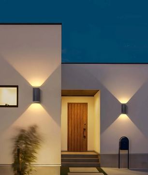 Doppio Up & Down Outdoor Wall Light