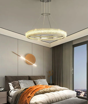 Asscher Ring Chandelier