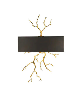 Brass Branch Wall Lamp