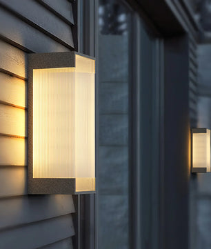 Rectangular Outdoor Wall Light