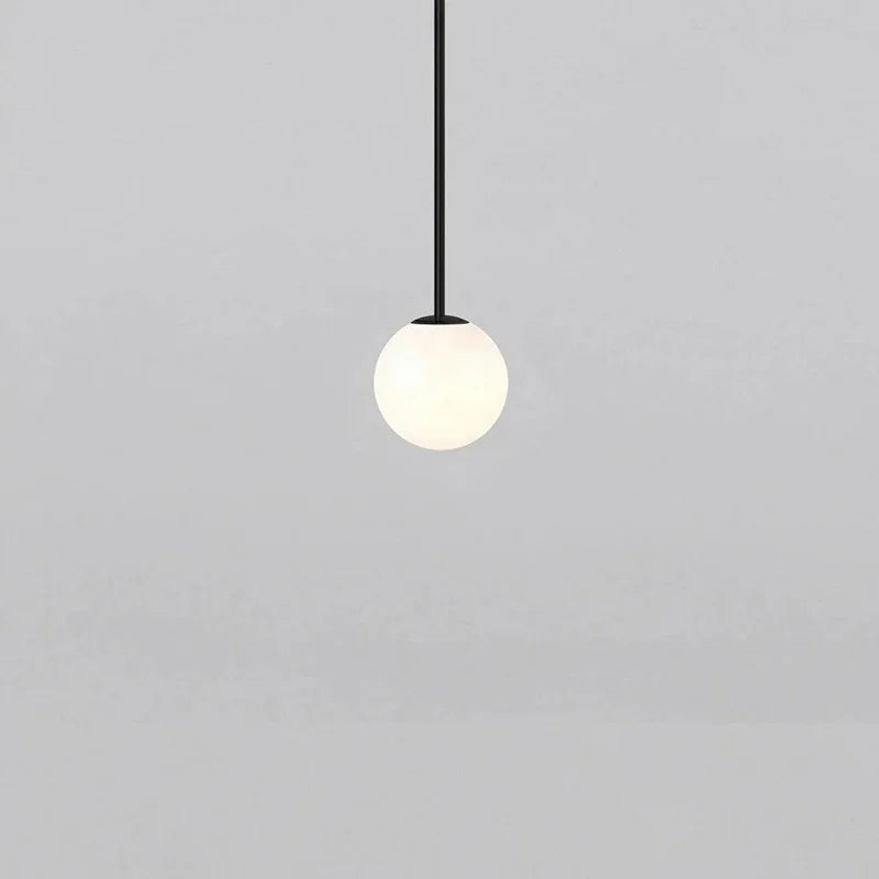 Brass Architectural Pendant Light