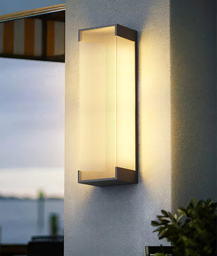 Rectangular Outdoor Wall Light