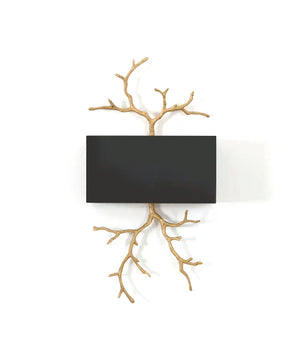 Brass Branch Wall Lamp