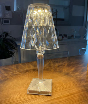 Sparkle Glam Built-in Battery Table Lamp