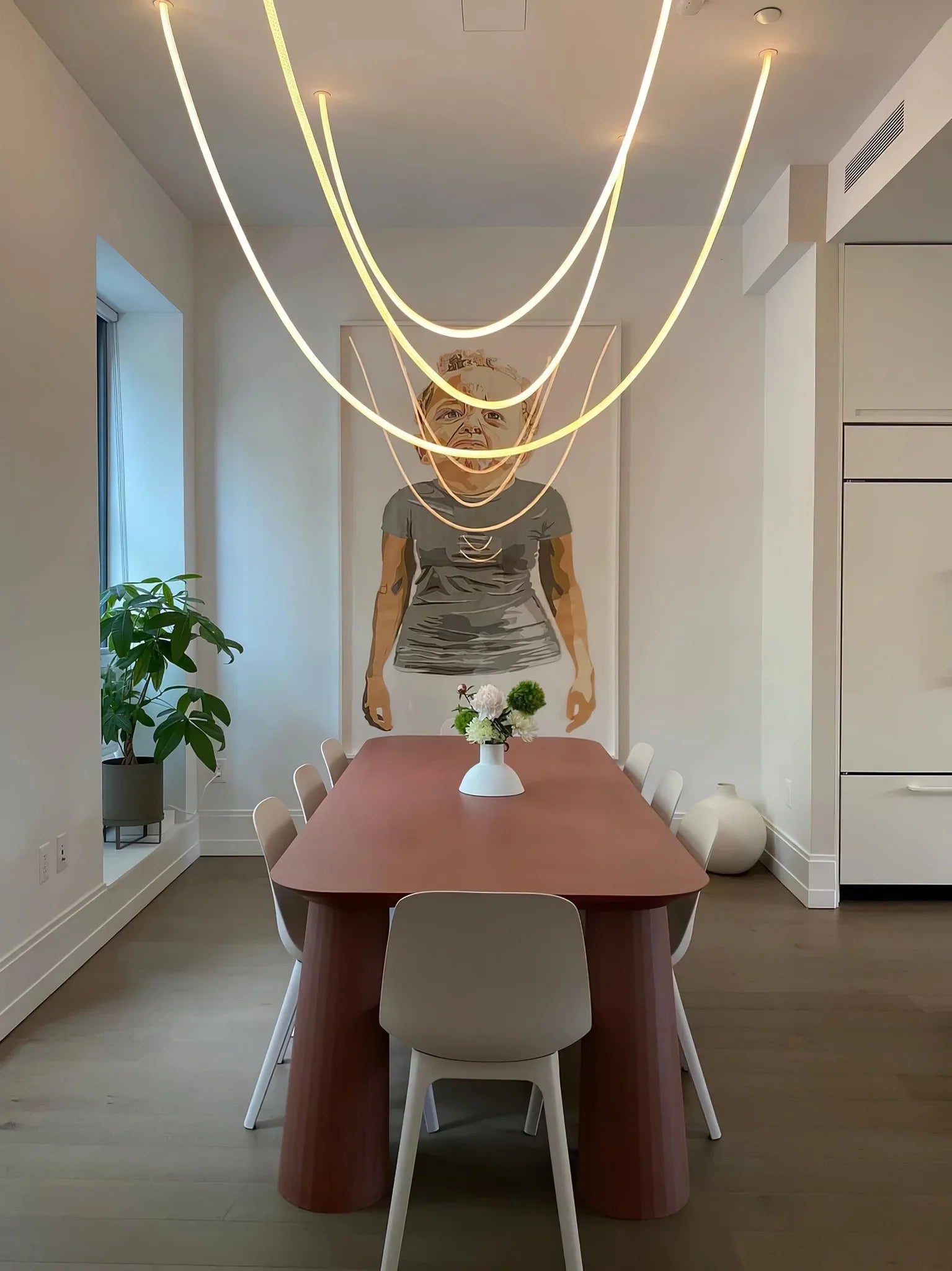 مصباح LED مرن معلق