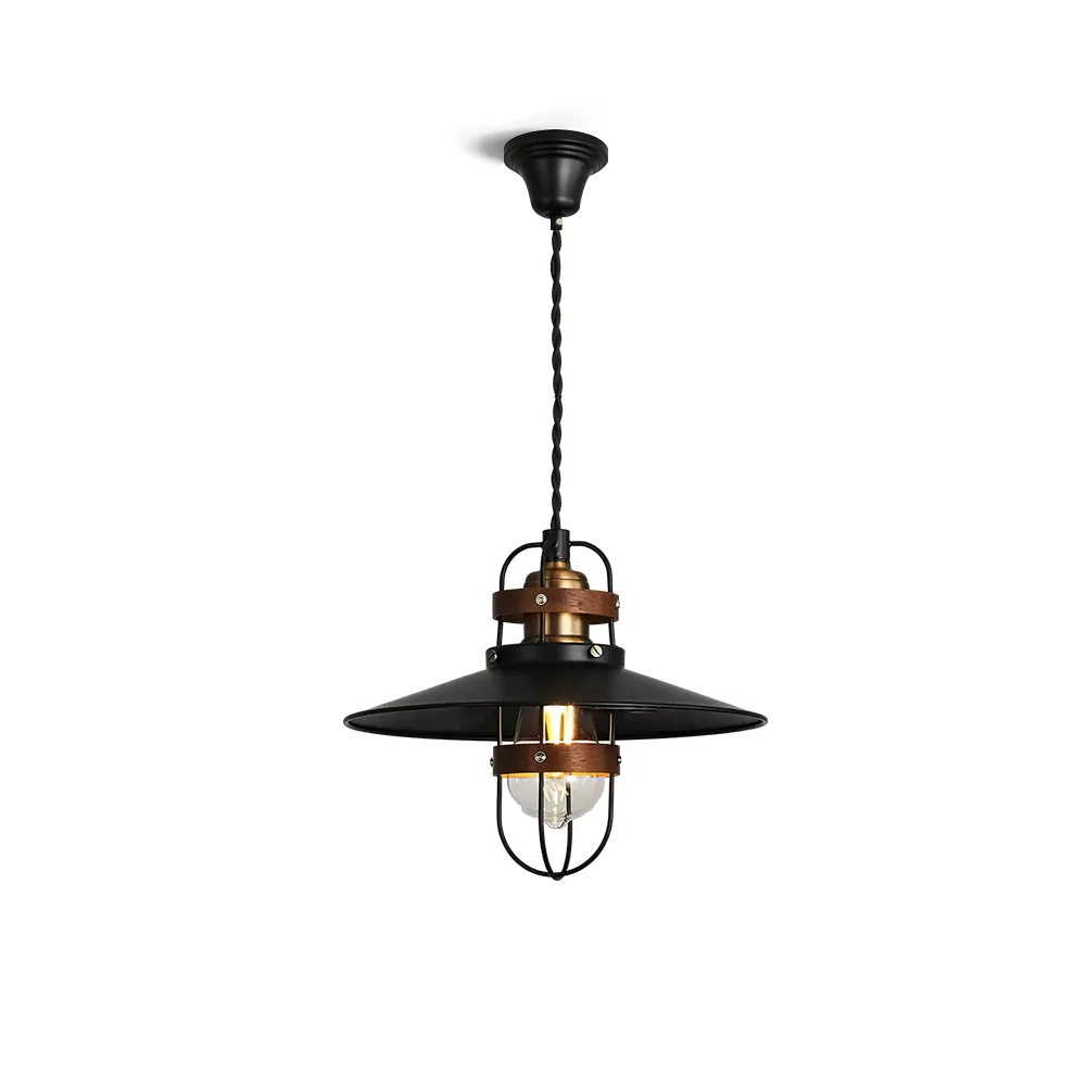Caged Nautical Pendant Light