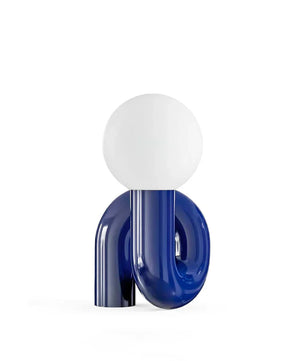 Spiral Glass Table Lamp