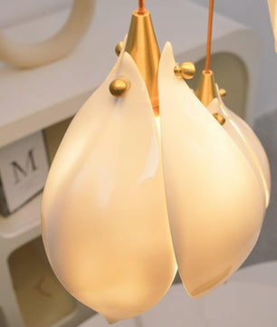 Ceramic Flower Chandelier