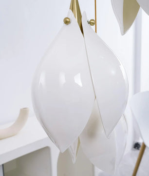 Ceramic Flower Chandelier