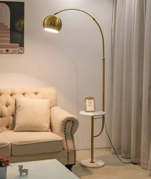 Arco Drawer Floor Lamp