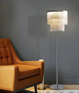 Cadena Tassel Floor Lamp