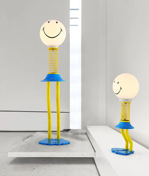 Spiral Spring Floor Lamp