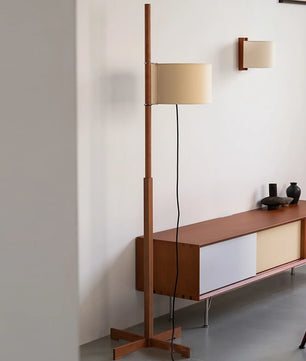 Wood Tmm Floor Lamp