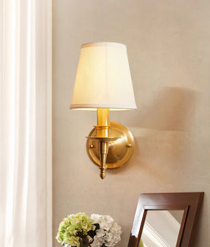 Antique Brass Wall Lamp