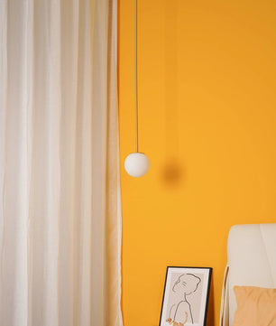 Brass Architectural Pendant Light
