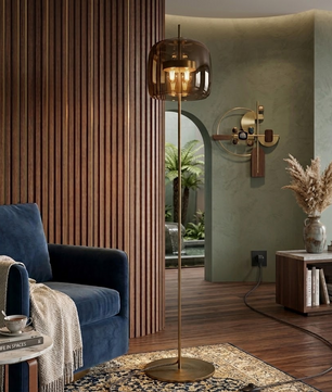 Jujube Anchor Floor Lamp