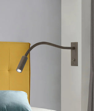 إضاءة حائط LED لغرفة النوم بتصميم آرت ديكو