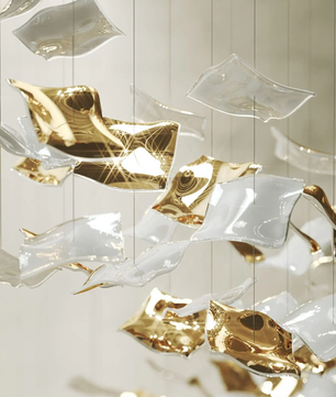 Whispering Kerchiefs Chandelier