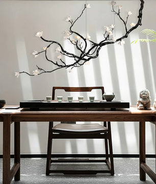 Ceramic Flower Chandelier