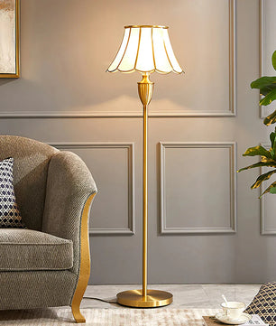 Kristall Brass Floor Lamp