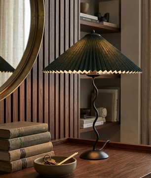 Pleated Table Lamp