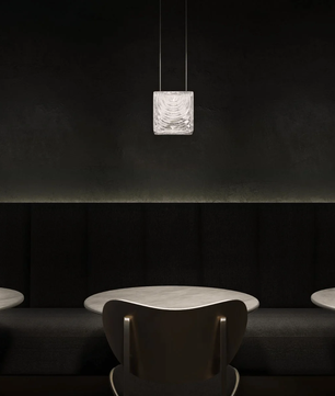 Square Multi Crystal Light Pendant Chandelier