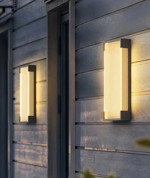 Rectangular Outdoor Wall Light