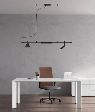 مصباح LED معلق أفقي خطي