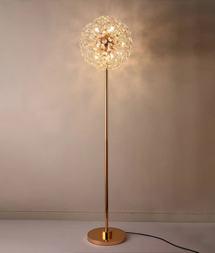 Crystal Dandelion Floor Lamp