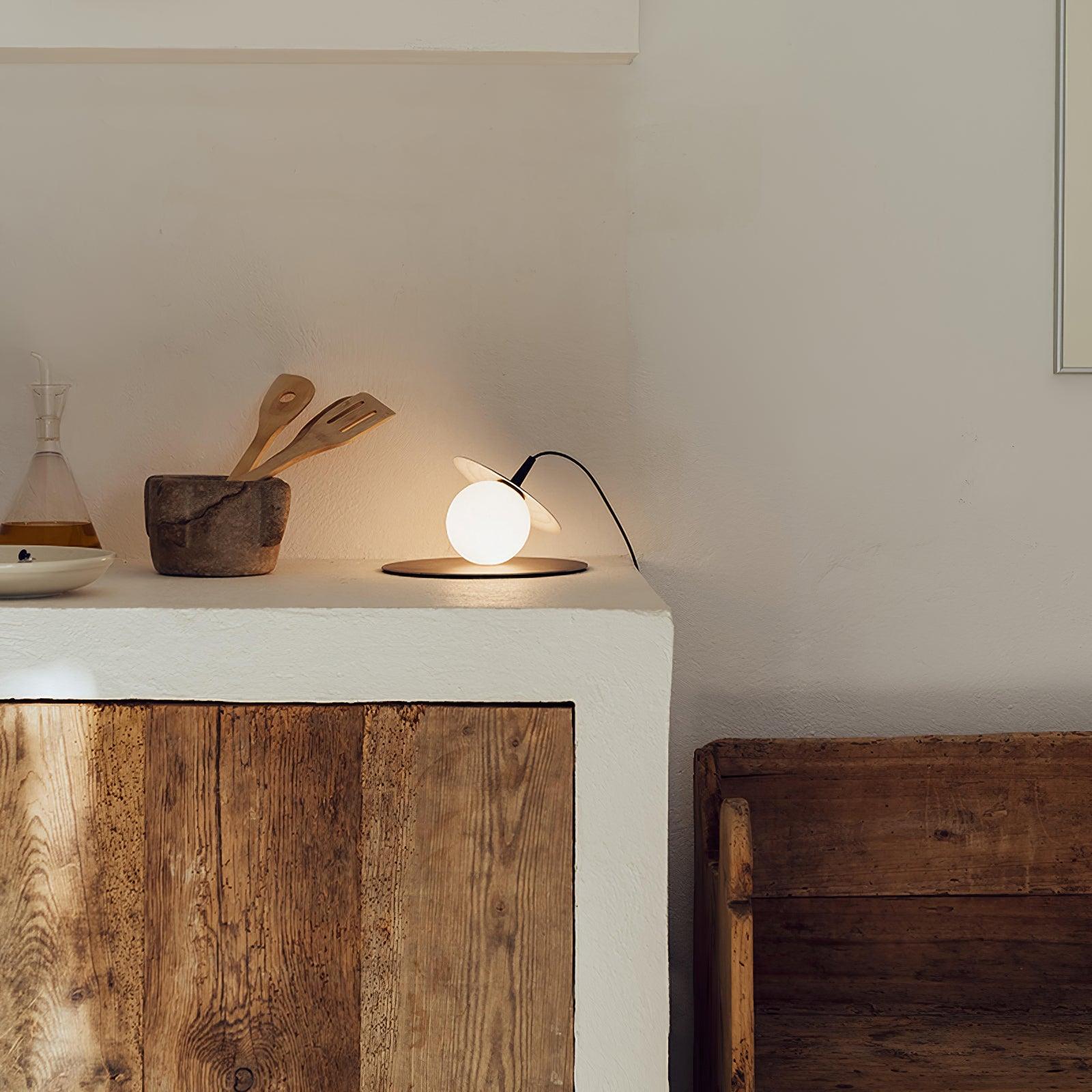 Record Table Lamp