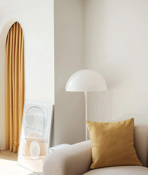 White Bedroom Floor Lamp