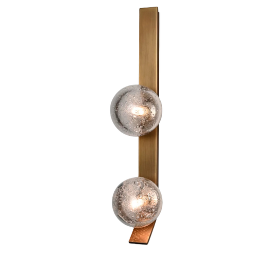 Bolla Bubble Glass Wall Sconce