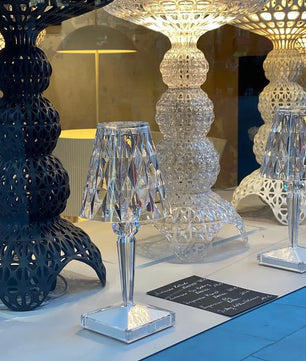 Sparkle Glam Built-in Battery Table Lamp