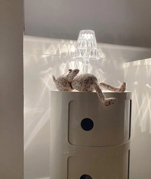 Sparkle Glam Built-in Battery Table Lamp