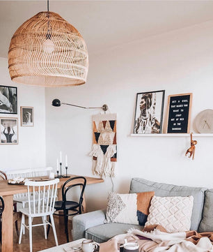 Wicker Pendant Lamp